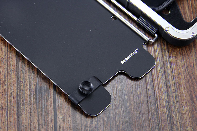 Armor King Iron Man Luxury Shockproof Stainless Steel Aluminum Metal Flip Case Cover for Apple iPhone X