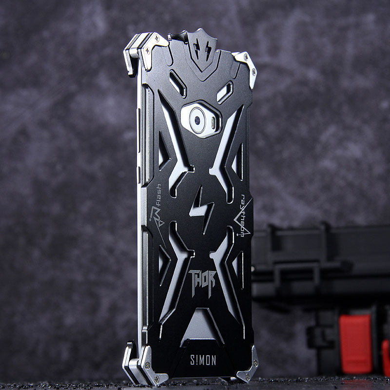 SIMON THOR Aviation Aluminum Alloy Shockproof Armor Metal Case Cover for Xiaomi Mi Note 2