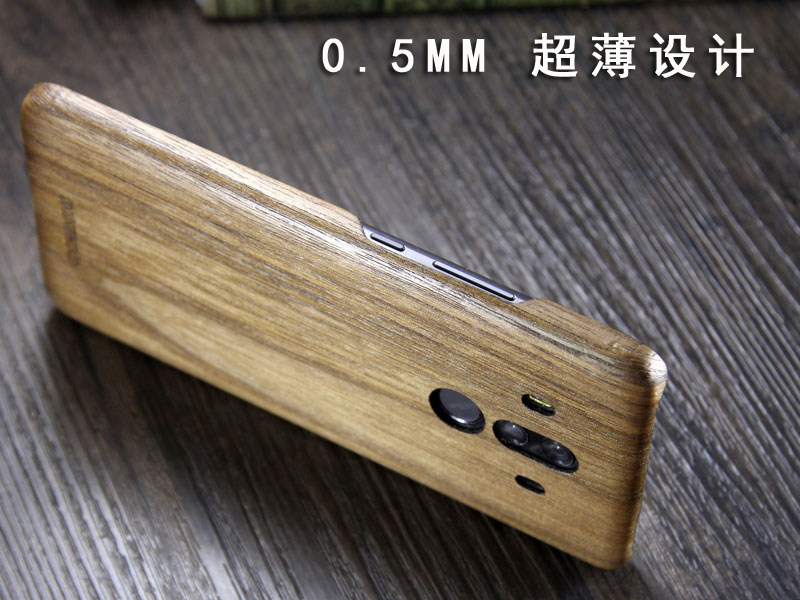 SHOWKOO Kevlar Natural Wood Ultra Slim Case Cover for Huawei Mate 10 Pro & Huawei Mate 10