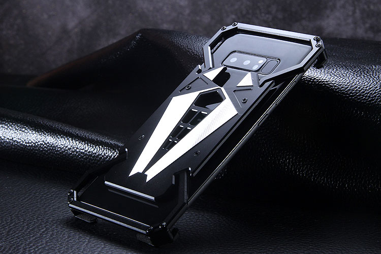 S.CENG Spider-Man Shockproof Aerospace Aluminum Metal Shell Case Cover for Samsung Galaxy Note 8