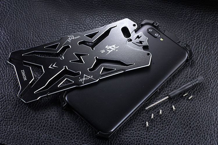 SIMON THOR Aviation Aluminum Alloy Shockproof Armor Metal Case Cover for OPPO R11 & OPPO R11 Plus
