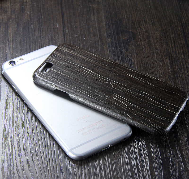 SHOWKOO Kevlar Natural Wood Ultra Slim Case Cover for Apple iPhone 6S Plus/6 Plus & iPhone 6S/6