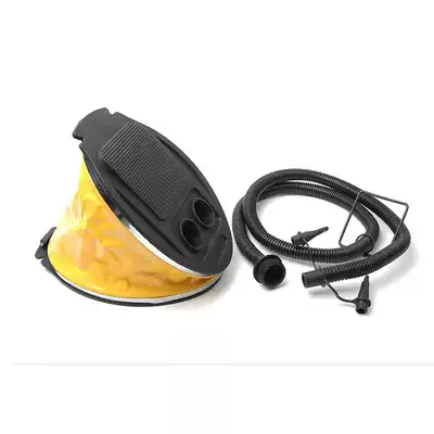 Summer swimming Swimming ring inflator Drifting equipment Foot-stepping household swimming bed moving inflator Electric bicycle carrying rubber bed