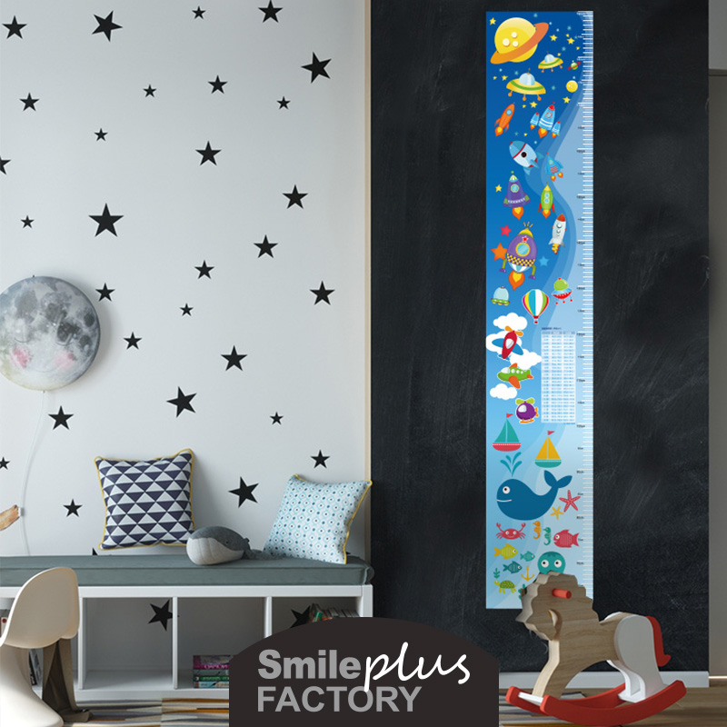 Kindergarten decorative wall stickers removable height ruler measuring height stickers wall stickers baby bedroom wallpaper children's room