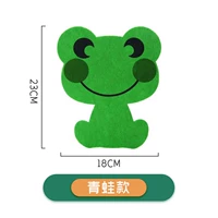 Фетровая туалетная наклейка