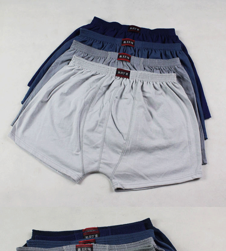 Thêm phân bón để tăng quần lót boxer nam Quần lót cotton cao trung niên Quần boxer nam quần lót ck