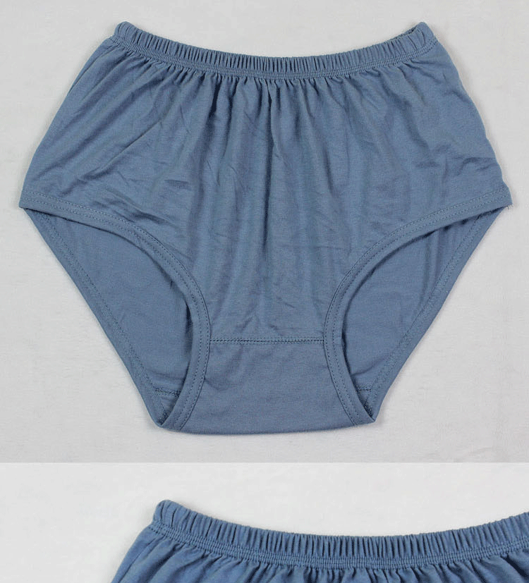 Cotton trung niên nam đồ lót tam giác, phân bón, eo cao, đồ lót nam lỏng lẻo, đồ lót cotton cha quan sip