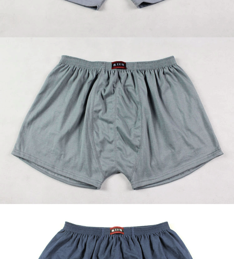 Thêm phân bón để tăng quần lót boxer nam Quần lót cotton cao trung niên Quần boxer nam quần lót ck