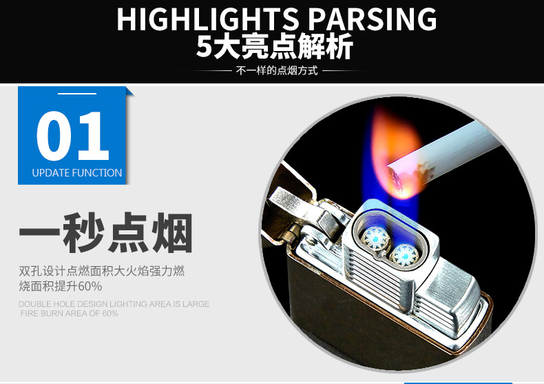 Zorro bơm hơi nhẹ hơn đôi gió thẳng cổ điển cá tính sáng tạo tùy chỉnh chữ để gửi quà tặng bạn trai shop bật lửa độc lạ