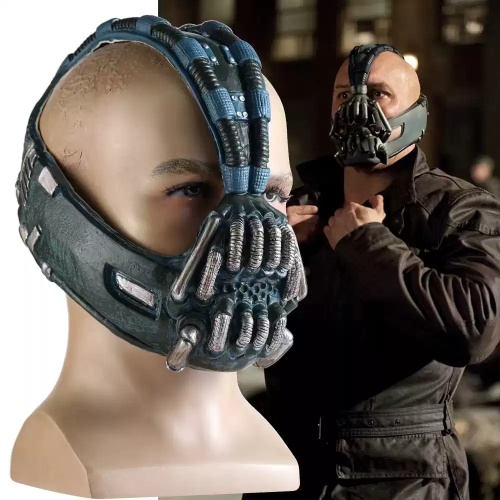 Mặt nạ Tai ương Phim và Truyền hình Hiệp sĩ bóng đêm trỗi dậy 3 Zombie Quỷ Mũ bảo hiểm Batman Tiệc hóa trang Chơi