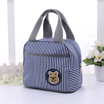 Insulated lunch box bag portable lunch box waterproof handbag for bringing meals to work thickened aluminum foil student lunch bag