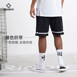 Штаны, летние баскетбольные дышащие шорты для тренировок, для бега