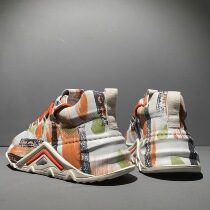 2022 spring New Pods shoes Mens Europe Station individuality heightening thick bottom headlayer Bull Leather Old Daddy Shoes Little Crowdshoo Shoes