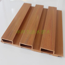  Outdoor signboard ecological wood 204 Great wall board wall panel background wall green wood semicircular board large circular board wave