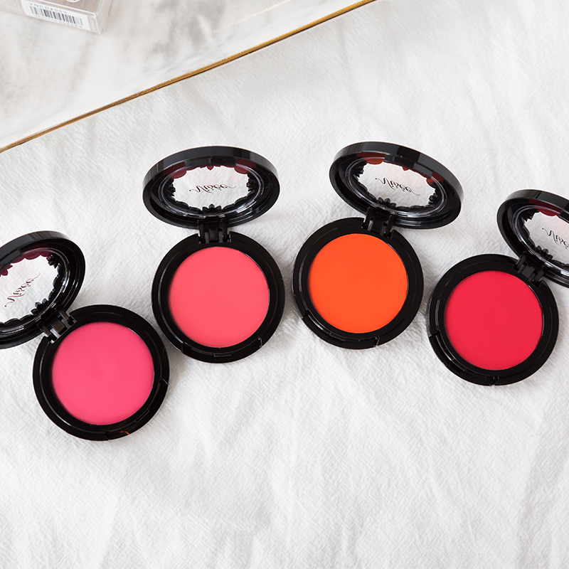 NALA Nora! Kose Visee lace blush cream 5.5g dưỡng ẩm cho môi và má sử dụng hai loại son kem má hồng - Blush / Cochineal phấn má hồng được ưa chuộng
