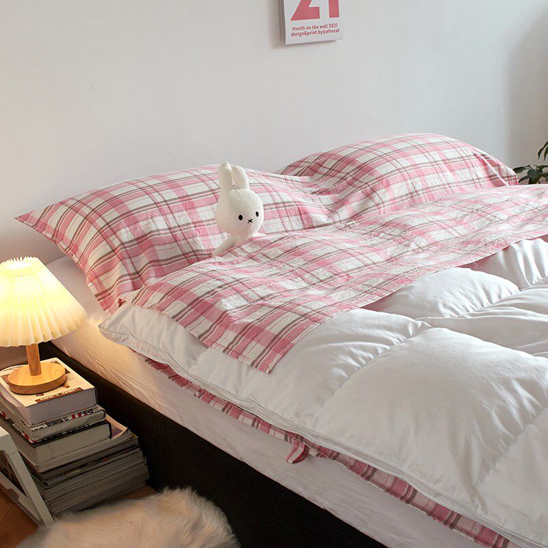 Total Cotton Travel Sepal Sleeping Bag Double business Tourist Supplies Guest House Dirty Hotel Pure Cotton Linen Quilt Cover Portable