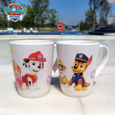 Wang Wang team Children's brush Cup cute toothbrush toothpaste cup tooth cylinder cartoon baby anti-fall cartoon wash cup