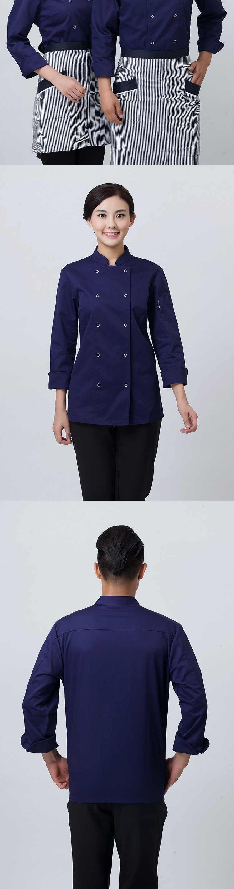 Veste chef cuisinier - Ref 1907975 Image 16