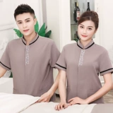 Linen Hotel Hotel Hotel Hotel Baojie Short -Sleeved Hotel Гость гость тети уборка индустрия уборка