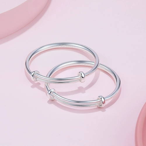 Детский аксессуар, серебряный браслет, подарок на день рождения