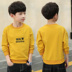 Chàng trai mùa xuân t-shirt dài tay áo 2020 trẻ em quần áo trẻ em mới của đầu mùa xuân và mùa thu chàng trai trẻ trung niên của áo sơ mi nhỏ 12 tuổi. 