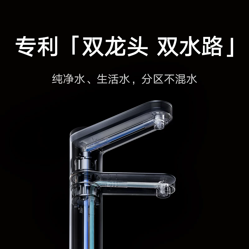 [Новый продукт] Официальный очиститель воды Xiaomi Mijia Water Purifier 2Pro с двойной разветвленной трубкой, домашняя прямого употребления питьевой аппарат для кухни, фильтрация воды из крана