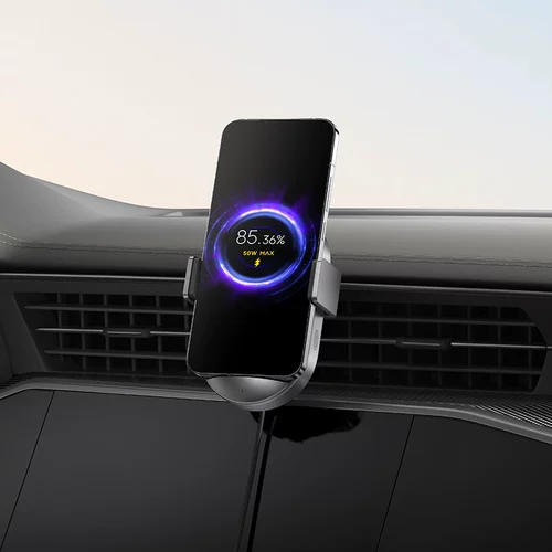 [Новинка] Мощное автомобильное беспроводное зарядное устройство Xiaomi мощностью 50 Вт с двойным интерфейсом