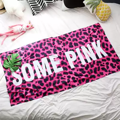 Quick-drying bath towel sports bath towel beach shawl swimsuit outside beach towel