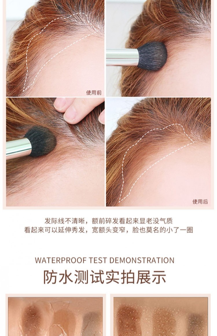 Nhận một khuôn mặt chữ V nhỏ trong một bộ! Phấn Penny Beauty V mặt hai màu có khả năng sửa chữa phấn bóng cao bóng mũi sửa bóng mặt nhựa highlight dạng kem