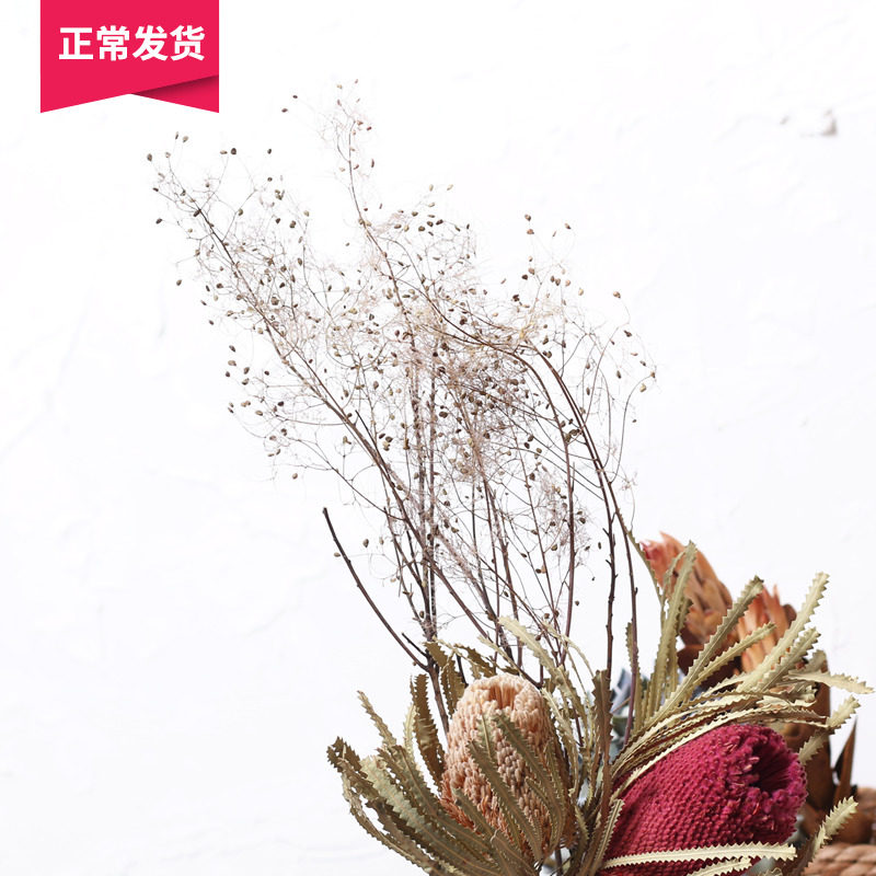 (Mountain Trees) Flowers Flowers Natural South Africa Imports Dry Bouquet Flower Arrangement Art Pendulum Bar Clubhouse Furniture Accessories