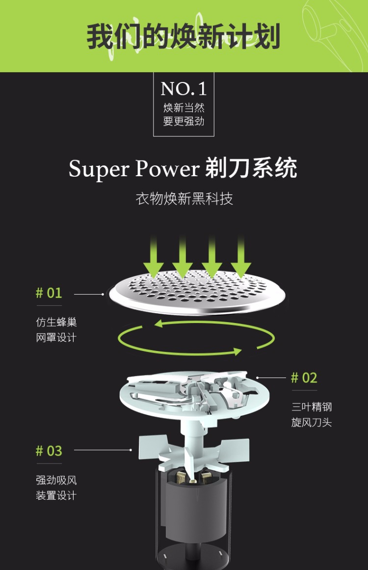 Chigo len quần áo tông đơ tông đơ để lông rậm cạo lông tẩy lông máy cạo râu sạc hộ gia đình Máy cắt lông xù công nghiệp