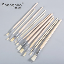 Shenghua white rod pig hair oil painting pen No 1 to 12 Graffiti gouache Watercolor Acrylic Paint Industrial pen Paint pen