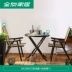 Tất cả bạn bè Nội thất giải trí Bàn ăn ngoài trời Ghế phòng chờ Ghế màu nâu Giải trí Bàn ghế kết hợp Nội thất DX108025 - Bàn ghế ngoài trời / sân bàn ghế ngoài trời Bàn ghế ngoài trời / sân