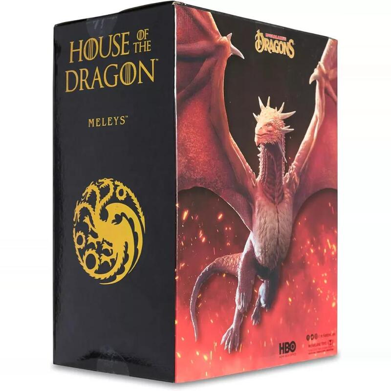Dragon Family Meleys Meleias Mcfarlane Red Queen Figure Model Game of Thrones Mount Dragon Family Meleys Meleias Mcfarlane Red Queen Figure Model Game of Thrones Mount