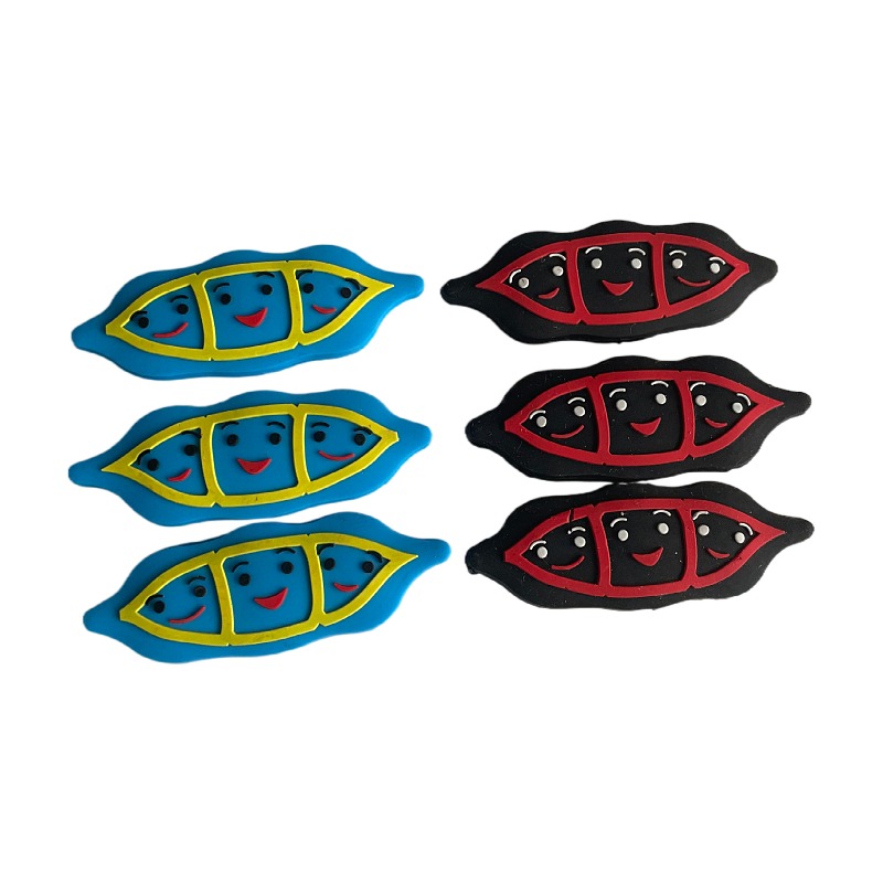 2021 new foreign trade pea doll racket shock absorber tennis racket shock absorber silicone 30 pcs