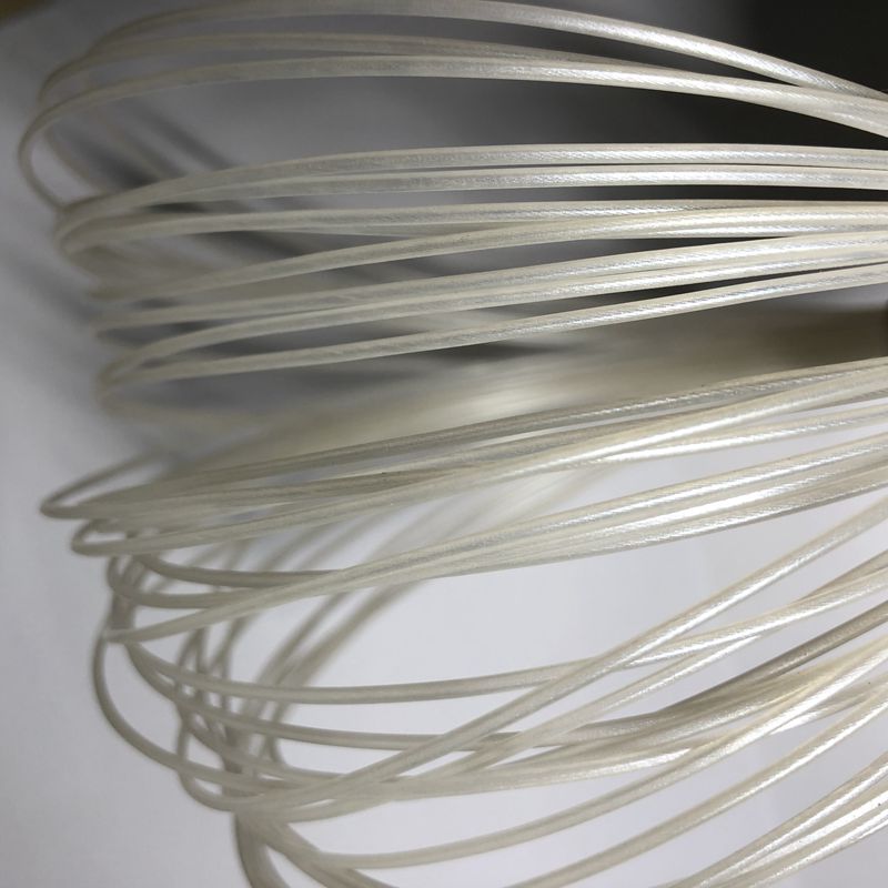 Taiwan Tennis Wire Nylon Tennis Racket Line Milk White High Play New Hand Training Line 12 m RT-1060