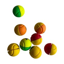 2021 new foreign trade P spherical tennis racket shock absorber racket shock absorber silicone weighted particles