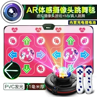 Черная светящаяся камера видеонаблюдения из ПВХ, ручка, батарея, 11мм