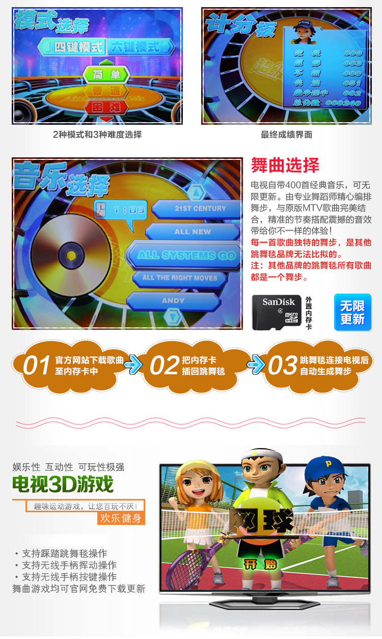 Dance Bawang đôi dance mat TV máy tính dual-sử dụng somatosensory trò chơi dày nhà slimming dance machine 	thảm nhảy audition chính hãng	