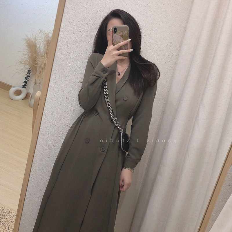 Large size women's clothing autumn 2020 new fat mm royal sister dress temperament light and mature style thin and age-reducing suit skirt