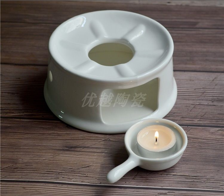 Ceramic Candle Heating Furnace Stew Base Stove Teapot Stove Seat Lower Afternoon Tea Warm Tea Warm Tea Stove Base Multipurpose Insulation Stove-Taobao