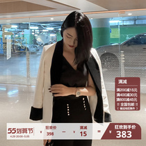 Suit jacket Female Ocean Gas Trendy Early Autumn Design Sensation Retro Port Wind Chic Gentle New Autumn goddess blouses