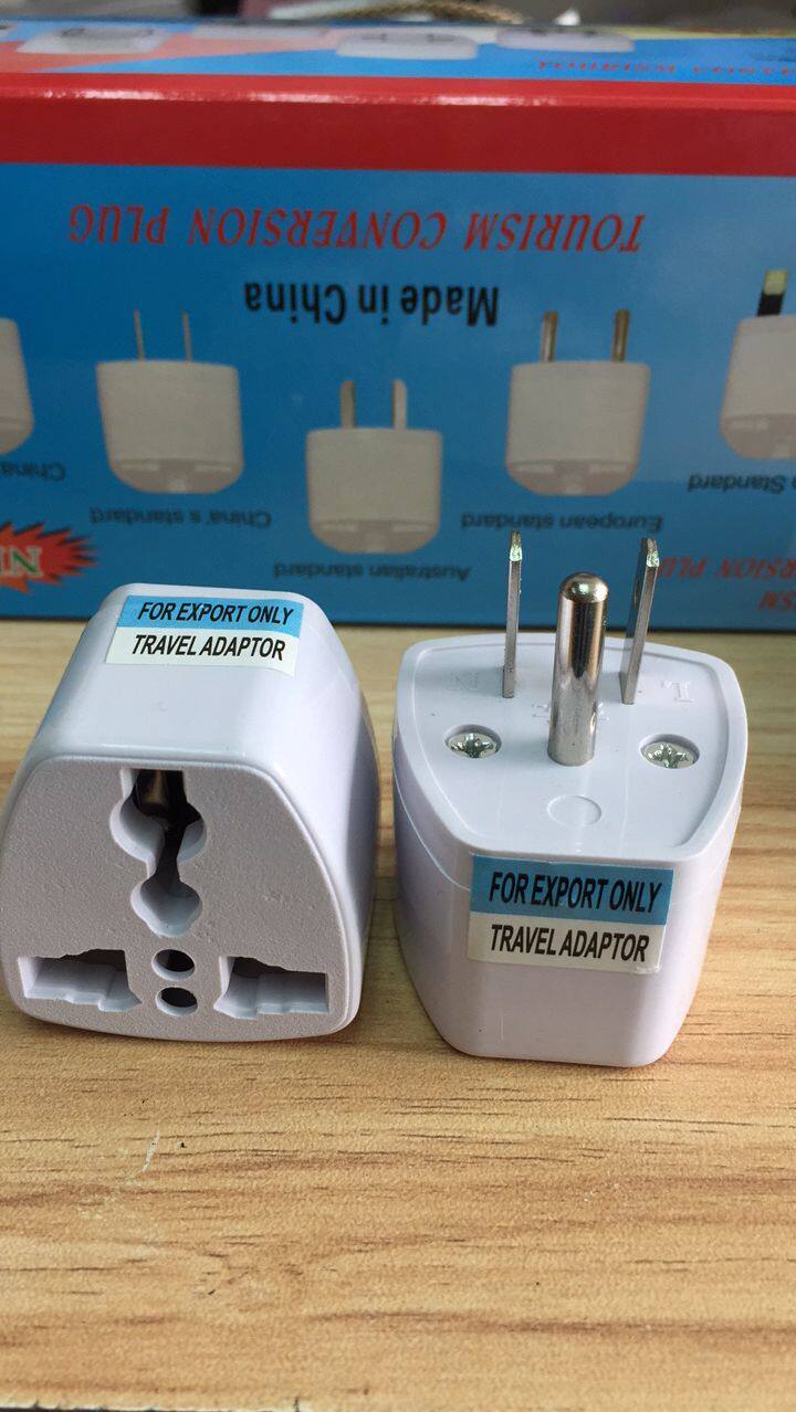 American head plug American Converter for a round two - flat power converter in Japan