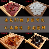 Браслет, кожаные бусины, четки из круглых бусин, четки бодхи, аксессуар