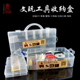 Коробочка для хранения из грецкого ореха, ювелирное украшение, сундук с сокровищами, четки из круглых бусин, браслет, бусины, система хранения, аксессуар, пластиковая коробка