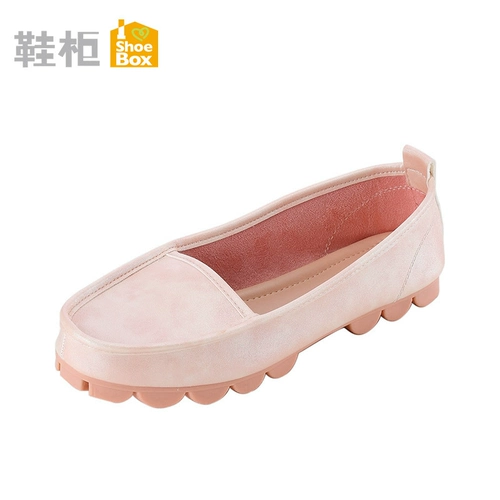 Daphne's Shoe Cabinet Brand Женская обувь Spring Simple Simplow Mall Attry Speat Speat Удобная нижняя повседневная одиночная обувь с низкой туфли.