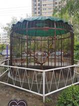 Wrought iron extra-large net Birdcage Parrot bird cage outdoor large large giant bird cage decoration peacock raising bird cage