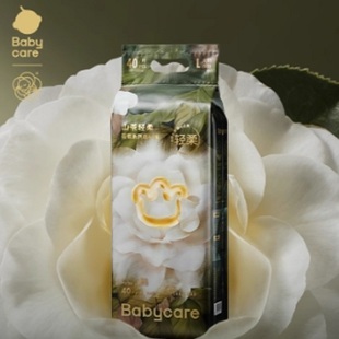 babycare山茶轻柔花苞纸尿裤拉拉裤