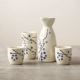 Bình hông phong cách Nhật Bản cá tính underglaze màu gốm gia dụng rượu shochu xách tay rượu sake đẹp Nhật Bản - Rượu vang