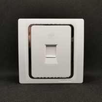 Matsumoto 86 Type Switch Socket Tel Four Core Socket Panel Concealed Wall Voice Weak Electric One Telephone Socket